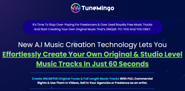 TuneMingo OTO - 2022 Full 5 OTO Upsell Links + 88VIP 2,000 Bonuses Value $1,153,856