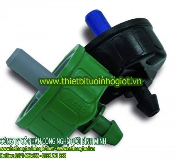 Tưới nhỏ giọt uy tín tại hà nội,thiết bị tưới nhỏ giọt chính hãng, nhỏ giọt 8 tia chân cắm, bù áp