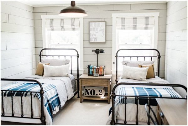 Tuyệt chiêu bài trí phòng ngủ cực đẹp cho trẻ sinh đôi