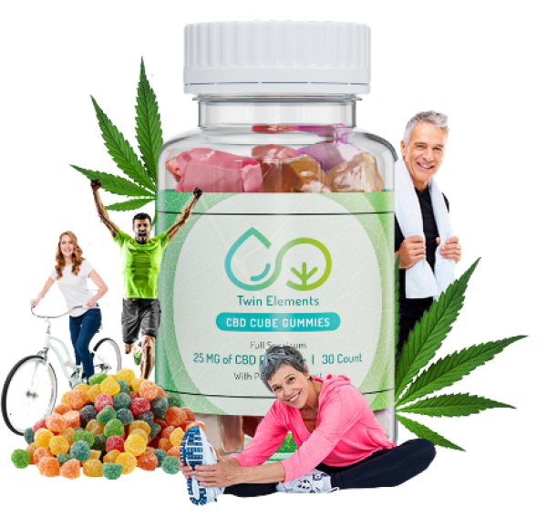 Twin Elements CBD Gummies works WITH your body to ADDRESS YOUR PAIN FROM WITHIN