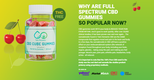 Twin Elements CBD Gummies