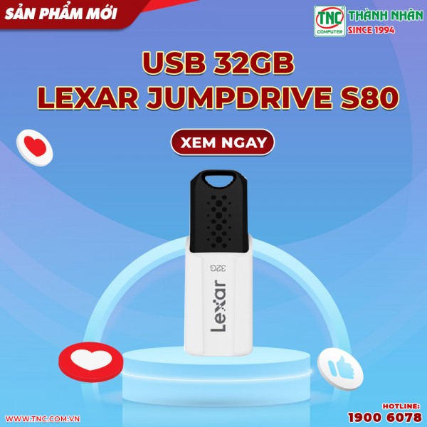USB 32GB Lexar JumpDrive S80