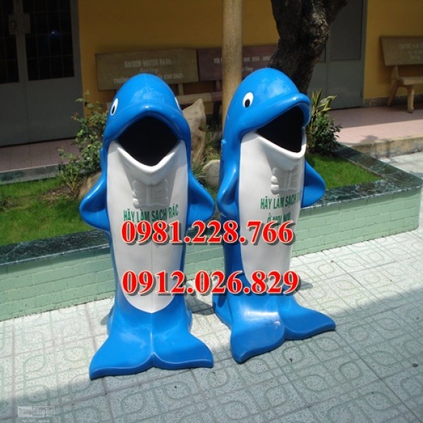 Ưu điểm nổi bật thùng rác cá heo  tại Quảng Nam