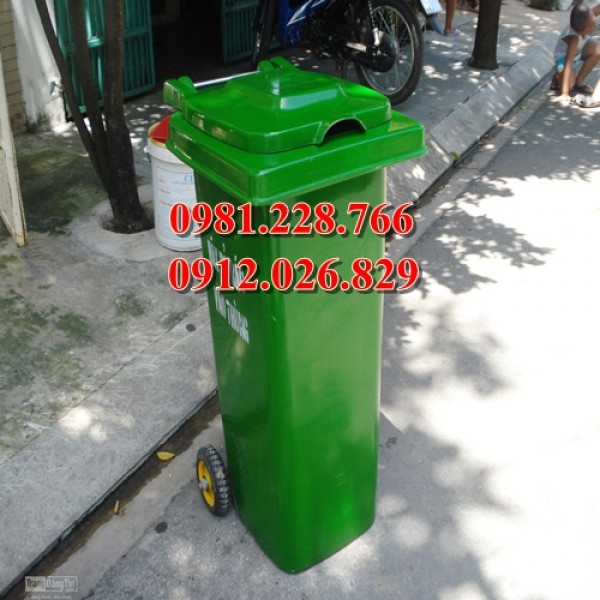 Ưu điểm nổi bật thùng rác công cộng 240l nắp kín tại Hậu Giang