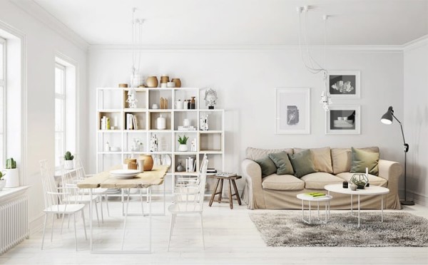 Vài sự thay đổi giúp nội thất hài hòa với không gian tổng thể