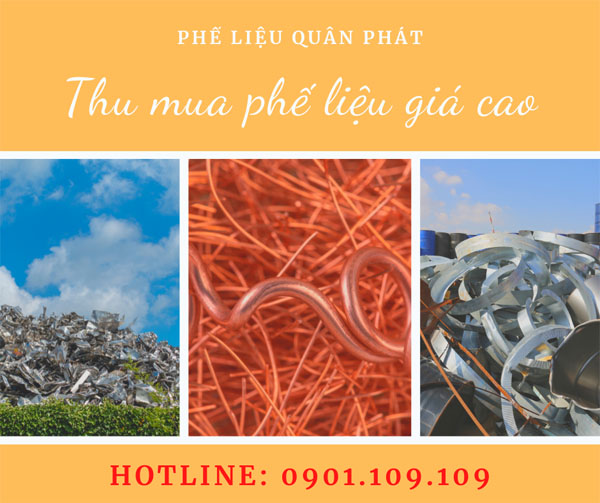 Vận chuyển thu mua phế liệu uy tín Quân Phát tại TPHCM.