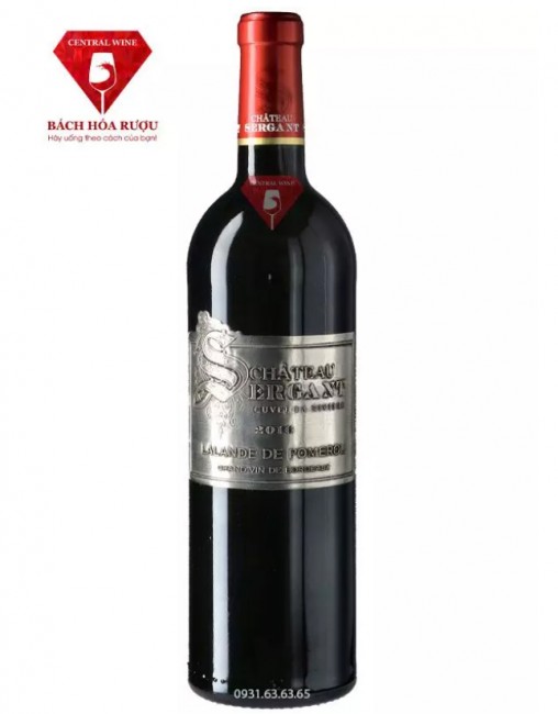 Vang Pháp CHÂTEAU Sergant Lalande de Pomerol 2018