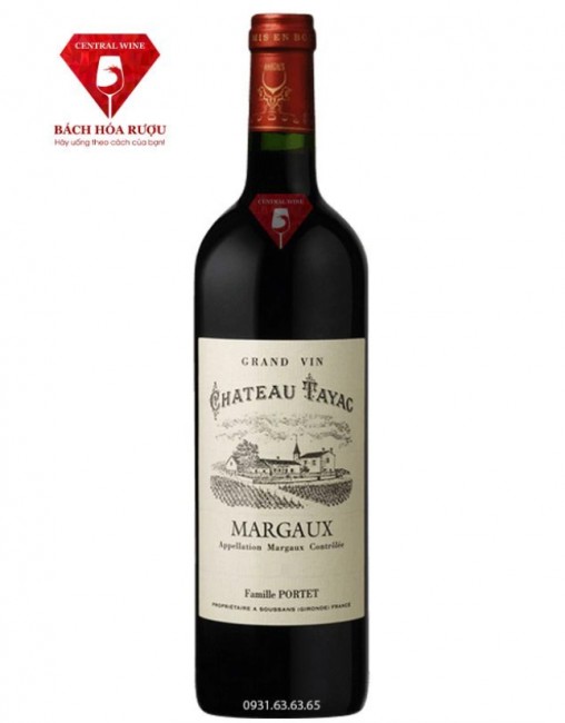 Vang Pháp CHÂTEAU Tayac Margaux 13%