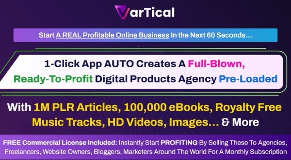 VarTical OTO - 2022 Full 10 OTO Upsell Links + 88VIP 2,000 Bonuses Value $1,153,856