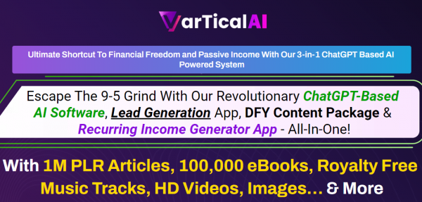 VarTicalAI OTO 2023: Full 10 OTO Details + 3,000 Bonuses + Demo