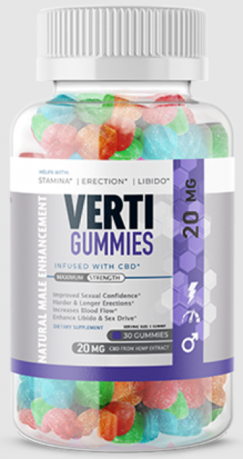 Verti Male Enhancement CBD Gummies You Must Read Before Ordering