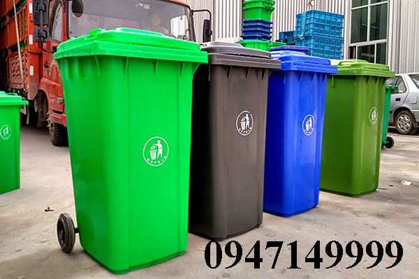 Vì sao thùng rác công nghiệp 120 lít được lựa chọn nhất hiện nay