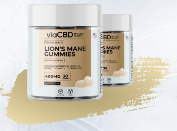 ViaCBD Lion's Mane Gummies Experience a Powerful