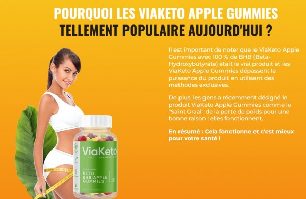 ViaKeto Apple Gummies Introduction et ingrédients & Avis 2022
