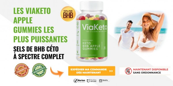 ViaKeto Keto BHB Apple Gummies [2022] France Avantages