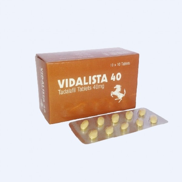 Vidalista 40 Mg Is Effective Pills for ED Treatments | USA					