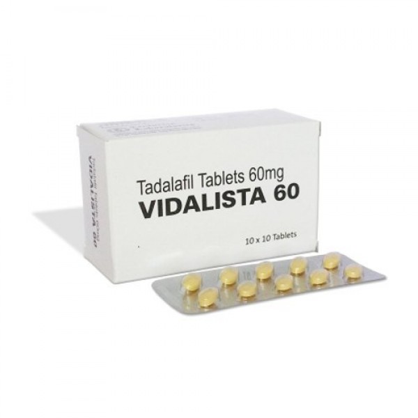 Vidalista 60 mg (Tadalafil) Weekend ED Treatment Pill | Reviews