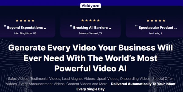 Viddyoze OTO – 99New 2023 OTO Full Links + Mega 2,000 Bonuses Value $1,153,856