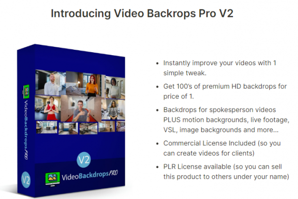 Video Backdrops Pro V2 Review - VIP 5,000 Bonuses $2,976,749 + OTO 1,2,3,4 Link Here