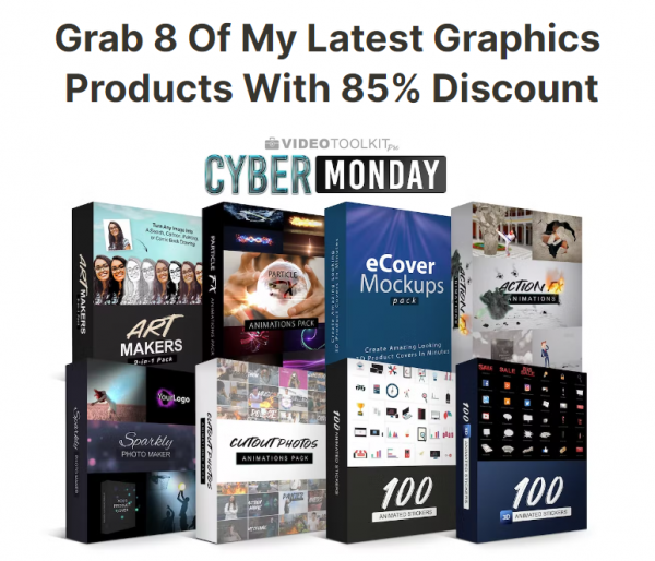 VideoToolkit Cyber Monday 2022 OTO - 1st to 9th All 9 OTOs Details Here + 88VIP 2,000 Bonuses