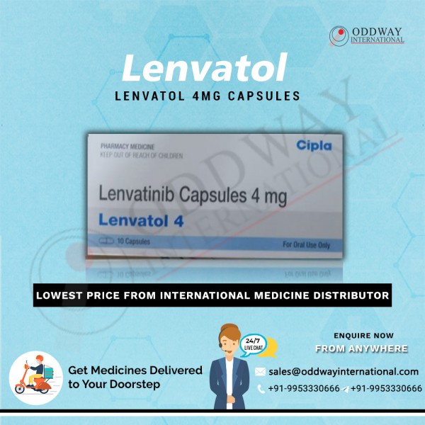 Viên nang Lenvatol 4mg với giá thấp nhất trực tuyến