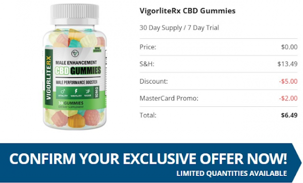 Vigorlite Rx Male Enhancement Gummies: Ingredients, Benefits, Uses, Work & Results?