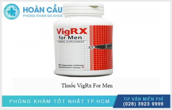VigRx For Men: Những thông tin cơ bản về thuốc cần biết