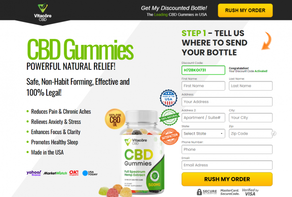 Vitacore CBD Gummies	Reviews - Safe to Buy or Benefits Product?
