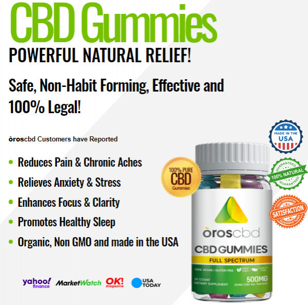 What Are The Active Ingredients Specially Mixed In Oros CBD Gummies?