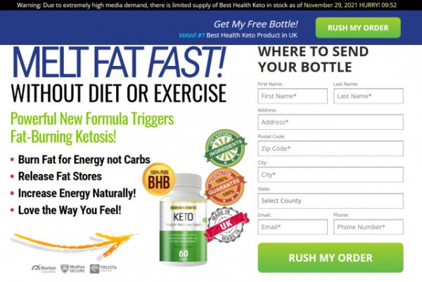 What Are The Effective Ingredients Mixed Best Health Keto UK?