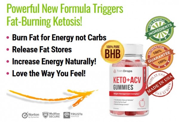 What Are The Trim Drops Keto + ACV Gummies Fixings?