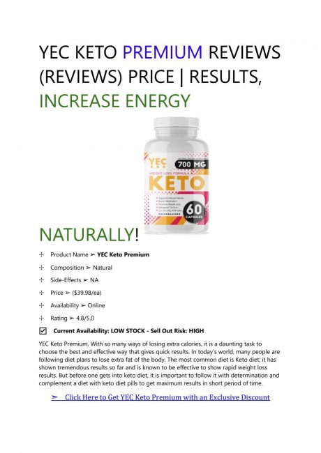 Where To Buy Yec Keto Diet Pills In The United States? Official website