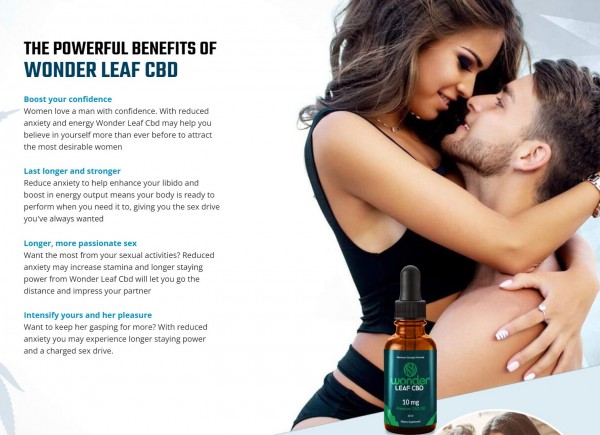 Wonder Leaf CBD Oil USA Why Use & Free Trials