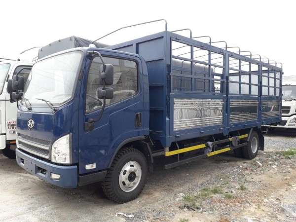 xe faw hyundai 7.3 tấn thùng dài 6m3