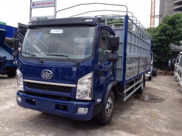 xe FAW máy hyundai 7.3 tấn thùng dài 6m24| xe tải giá rẻ