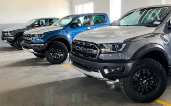 Xe Ford Ranger Raptor 2022 về Việt Nam sẽ chuyển đổi từ hình thức xe con qua xe bán tải​