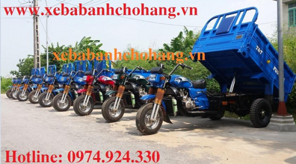 Xe lôi ba bánh chở hàng sẽ đạt chất lượng tốt nhất khi thay dầu phù hợp