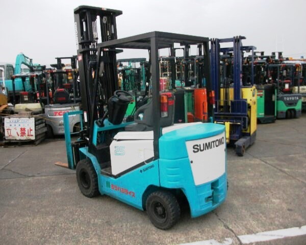 Xe Nâng Điện Forklift 2.5 Tấn Ngồi Lái Hiệu Sumitomo