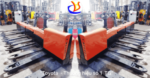 Xe Nâng Điện Toyota Cũ Tải 1500Kg Công Suất Mạnh