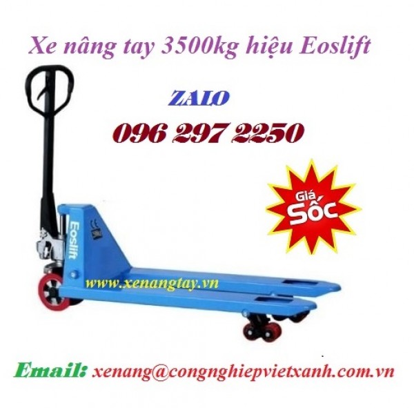 Xe nâng tay 3.5 tấn chất lượng cao