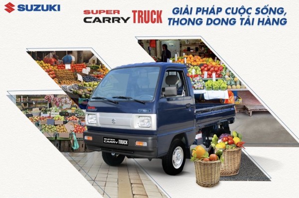 Xe Suzuki Carry Truck 550kg Giải Pháp Cuộc Sống - Thong Dong Tải Hàng