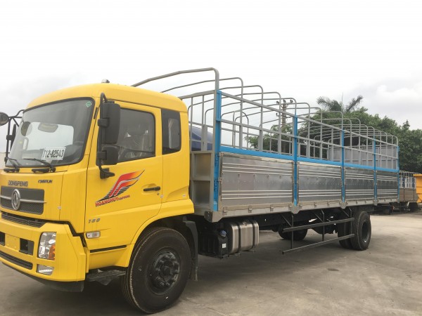xe tải dongfeng hoàng huy b180 thùng 7m5 và 9m5 giá cạnh tranh 300tr