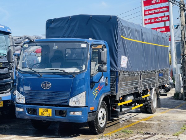 xe tải faw tiger 8 tấn thùng 6m3 , hỗ trợ vay cao 80% , trả trước chỉ 180 triệu