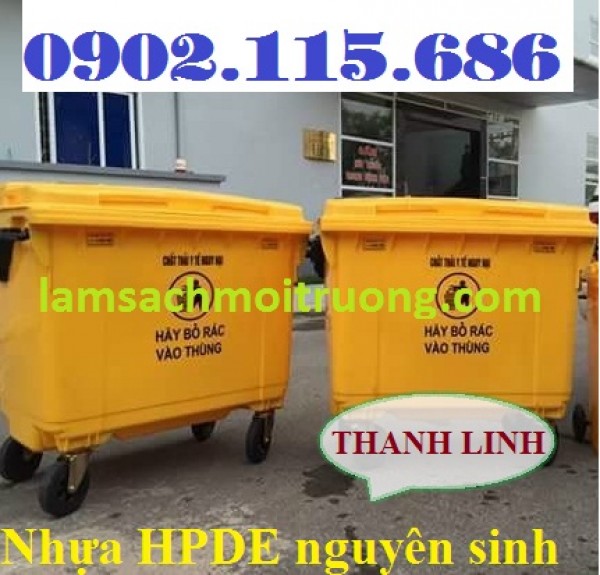 Xe thu gom rác 660L  – lựa chọn hoàn hảo bảo vệ môi trường đô thị