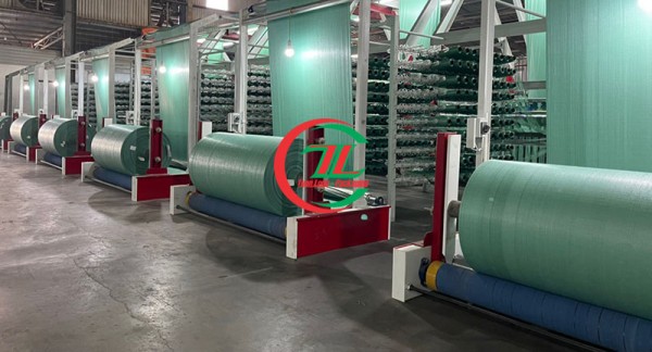 Xưởng sản xuất cuộn bao pp dệt - manh tải dứa