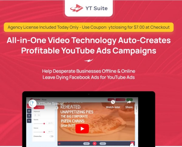 YTSuite OTO Upsell – 1st to 8th All 8 OTOs Details Here + 88VIP 800 Bonuses