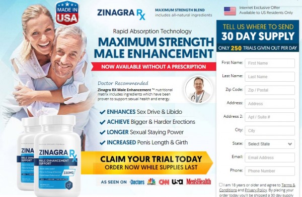 Zinagra RX Male Enhancement USA *IS LEGIT 2023* Its Really Works?