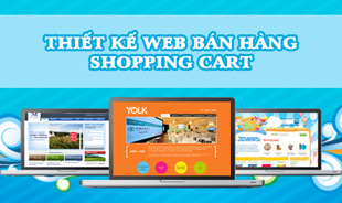 thiết kế web bán hàng shopping cart